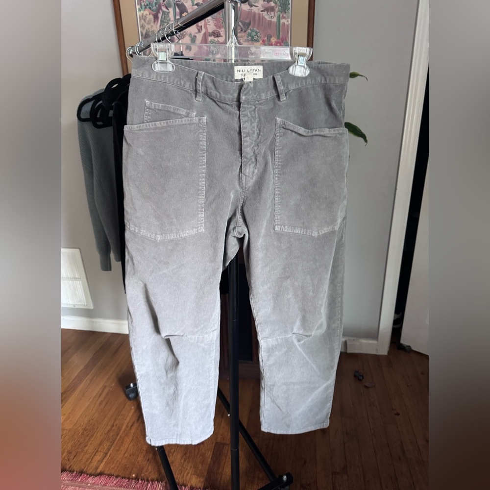 Nili Lotan Shon in Grey Sz 12 Barrel - Picture 6 of 8